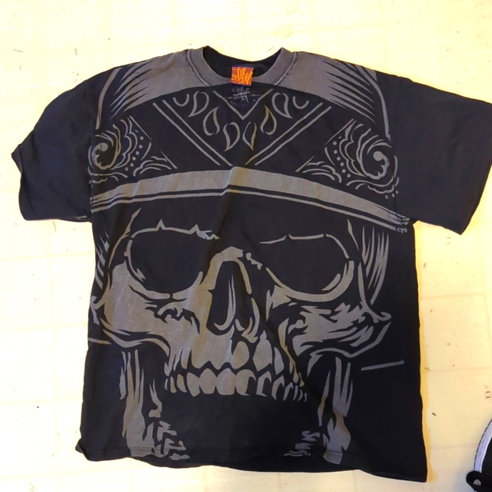 Og Abel large skull tee shirt
